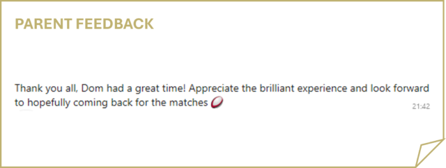 feedback6 youth rugby schaolarships in engl;and