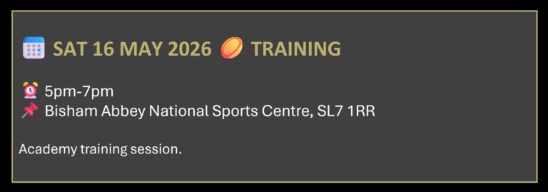 best rugby acamedemy in england for young players